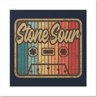 Stone Sour Vintage Cassette Posters and Art